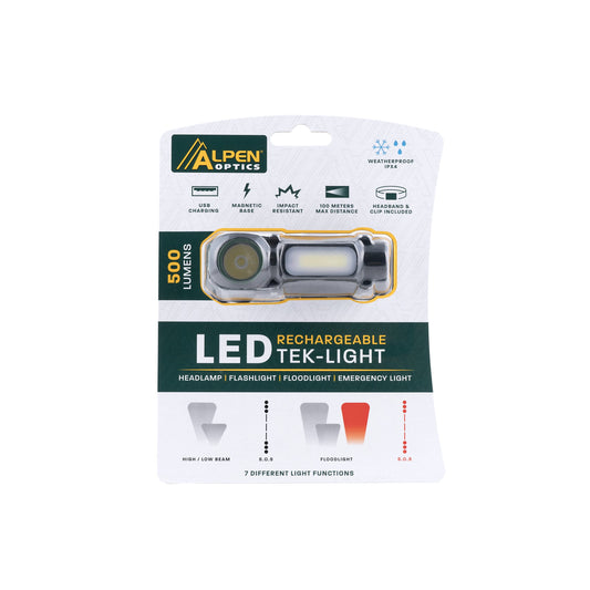 Alpen LED Rechargeable Tek-Light