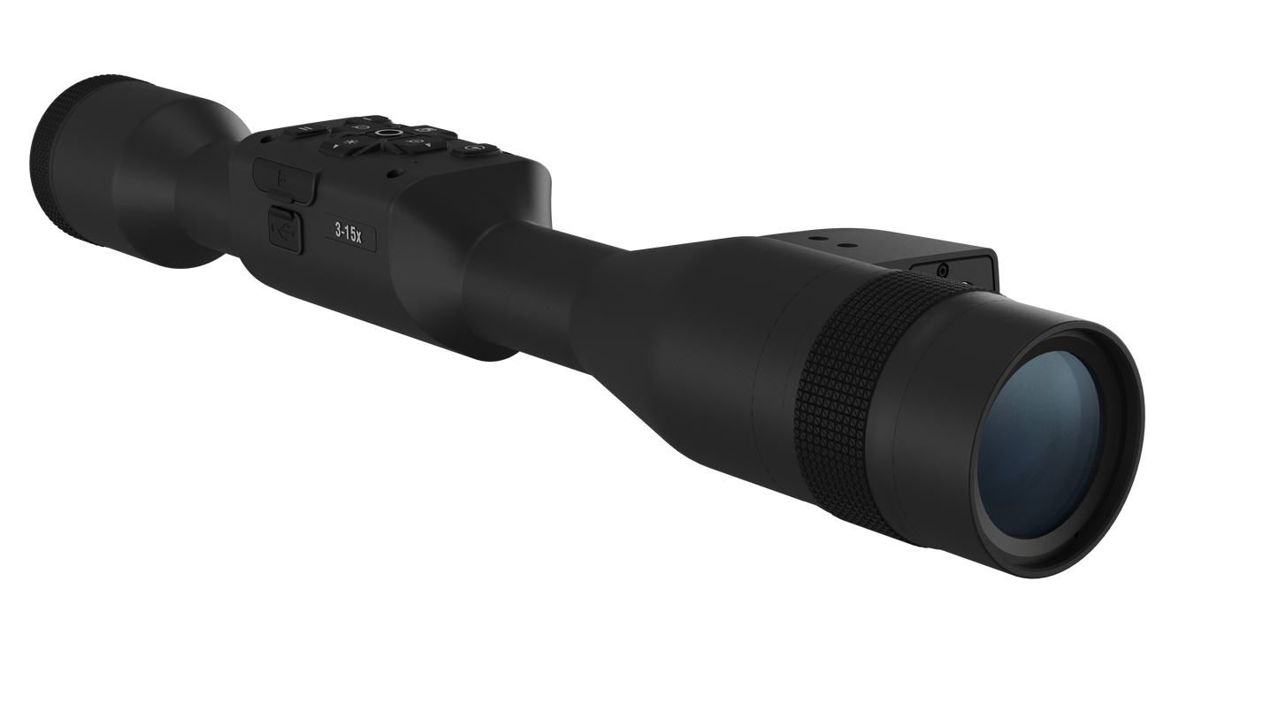 ATN X-Sight 5 Day / Night Vision Hunting Riflescope with Laser Rangefinder, Full HD Video, Wi-Fi, Ballistic Calculator, & More