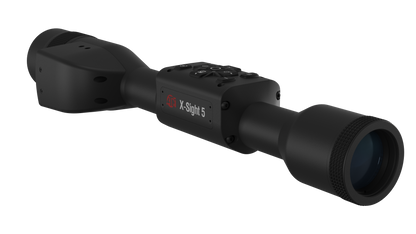 ATN X-Sight 5 Day / Night Vision Hunting Riflescope with Laser Rangefinder, Full HD Video, Wi-Fi, Ballistic Calculator, & More