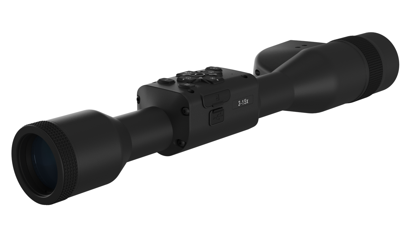 ATN X-Sight 5 Day / Night Vision Hunting Riflescope with Laser Rangefinder, Full HD Video, Wi-Fi, Ballistic Calculator, & More