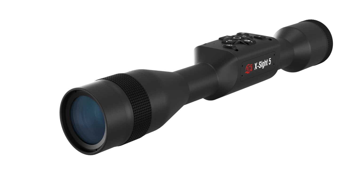 ATN X-Sight 5 Day / Night Vision Hunting Riflescope with Full HD Video, Wi-Fi, Ballistic Calculator, & More