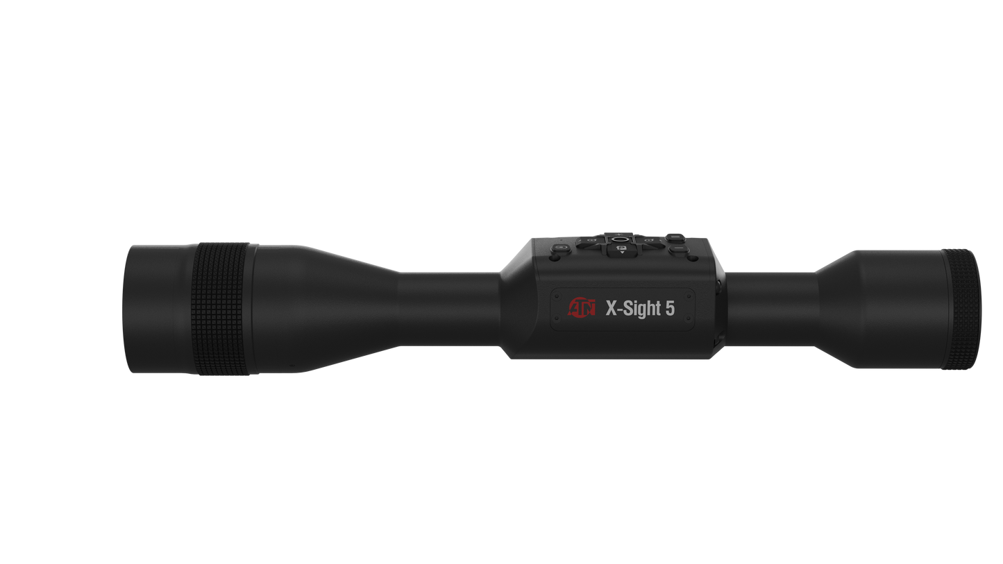 ATN X-Sight 5 Day / Night Vision Hunting Riflescope with Full HD Video, Wi-Fi, Ballistic Calculator, & More