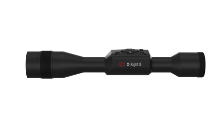 ATN X-Sight 5 Day / Night Vision Hunting Riflescope with Full HD Video, Wi-Fi, Ballistic Calculator, & More