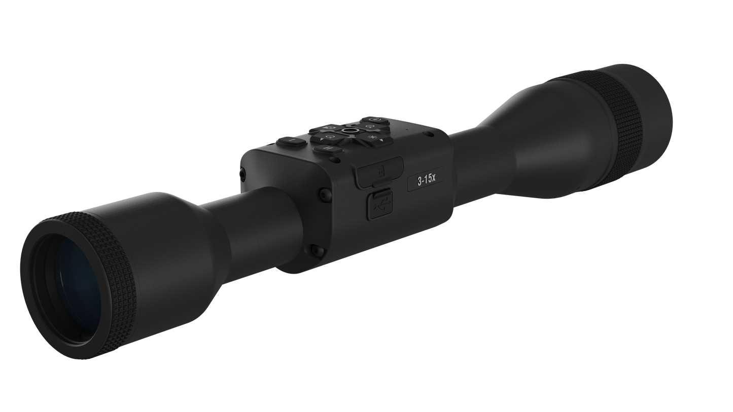 ATN X-Sight 5 Day / Night Vision Hunting Riflescope with Full HD Video, Wi-Fi, Ballistic Calculator, & More