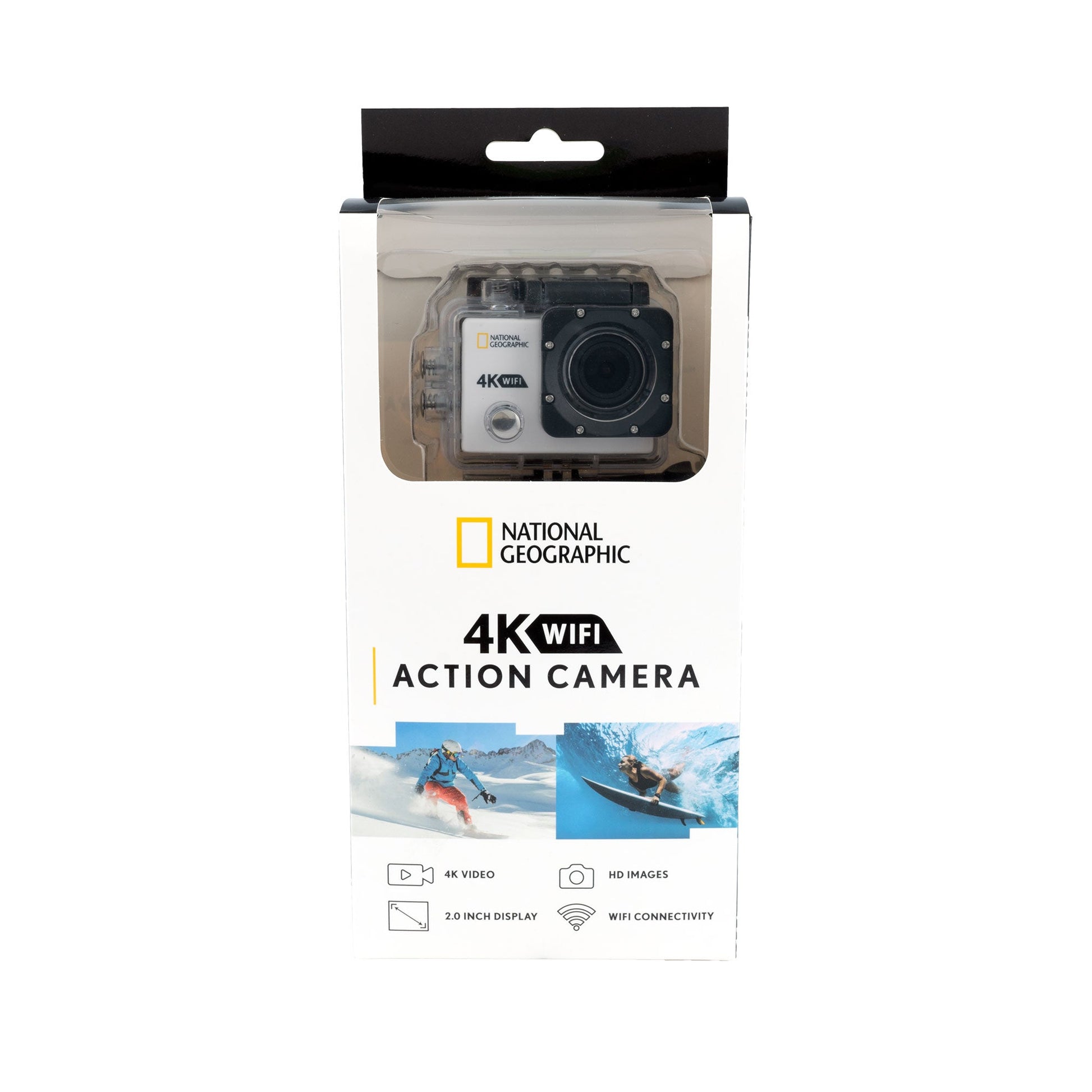 National Geographic 4K Action Camera with WiFi