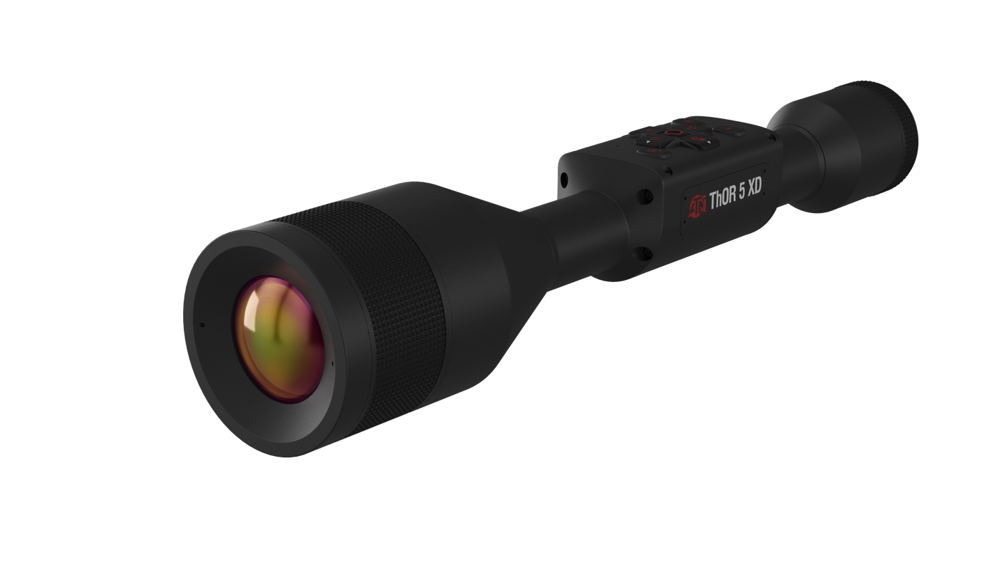 ATN ThOR 5 XD 1280x1024, 12 Micron Thermal Imaging Riflescope with Full HD Video, Wi-Fi, Ballistic Calculator, & More