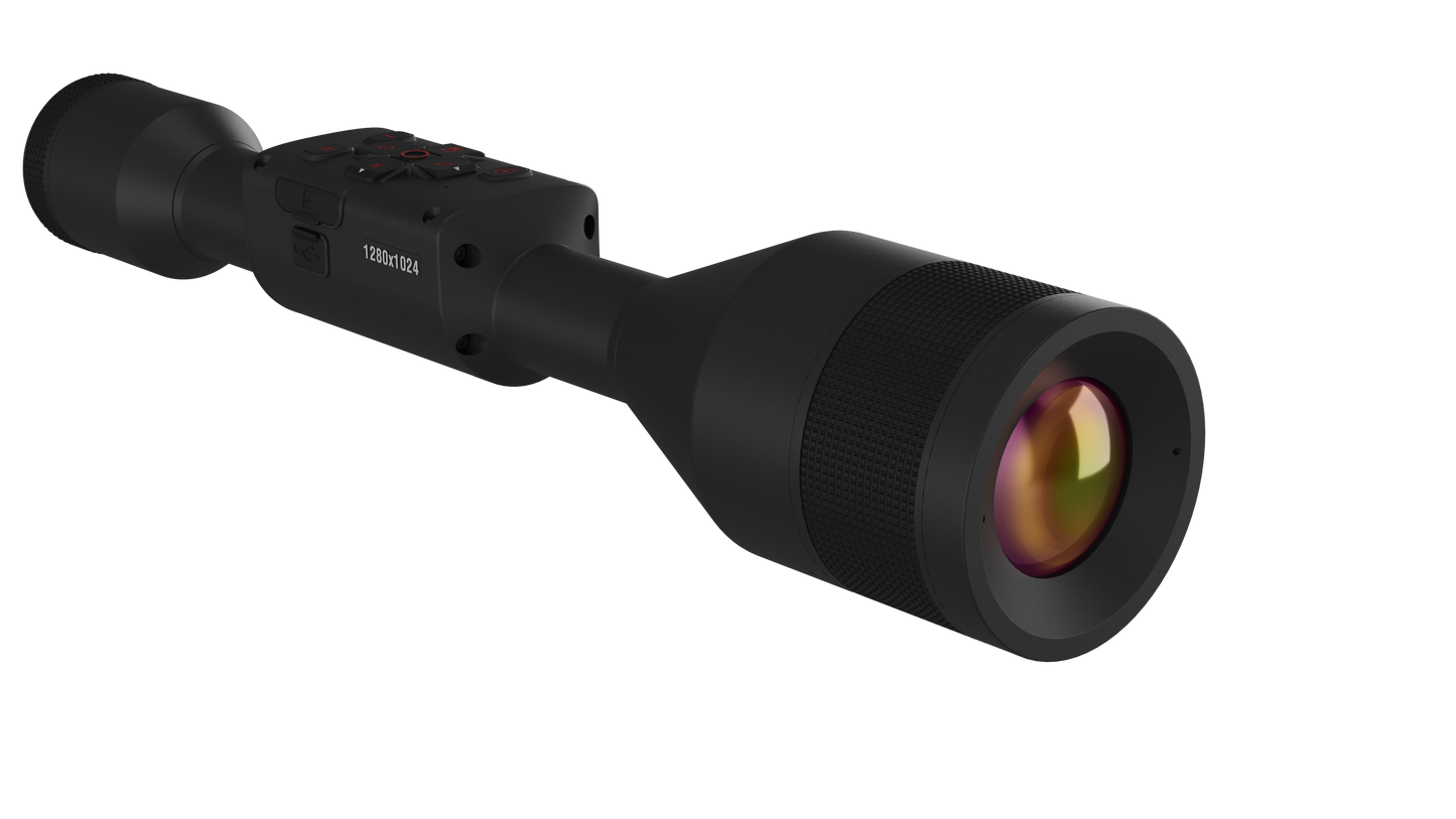 ATN ThOR 5 XD 1280x1024, 12 Micron Thermal Imaging Riflescope with Full HD Video, Wi-Fi, Ballistic Calculator, & More