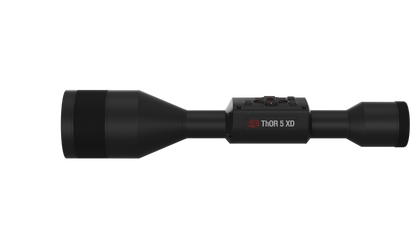 ATN ThOR 5 XD 1280x1024, 12 Micron Thermal Imaging Riflescope with Full HD Video, Wi-Fi, Ballistic Calculator, & More