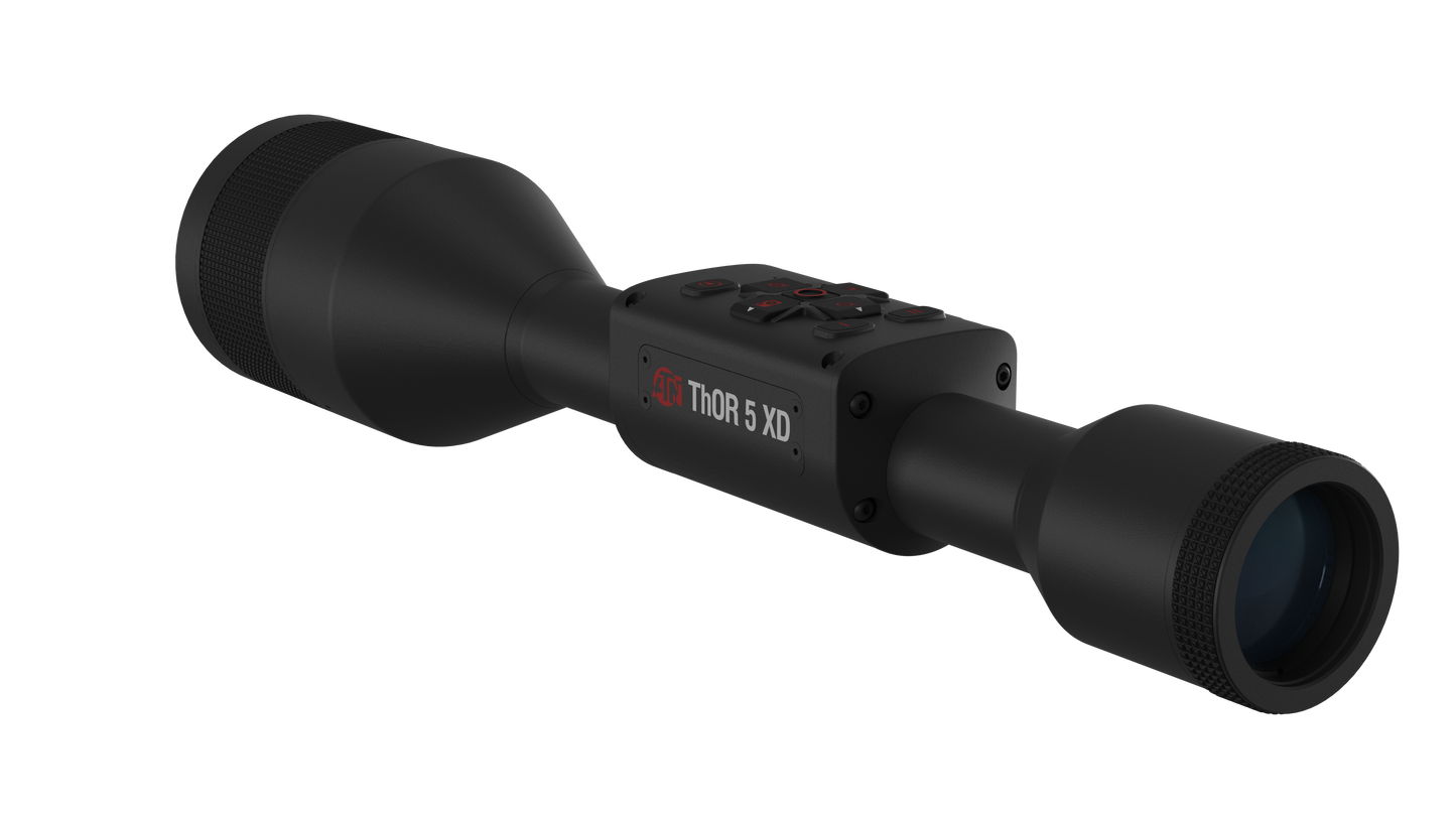 ATN ThOR 5 XD 1280x1024, 12 Micron Thermal Imaging Riflescope with Full HD Video, Wi-Fi, Ballistic Calculator, & More