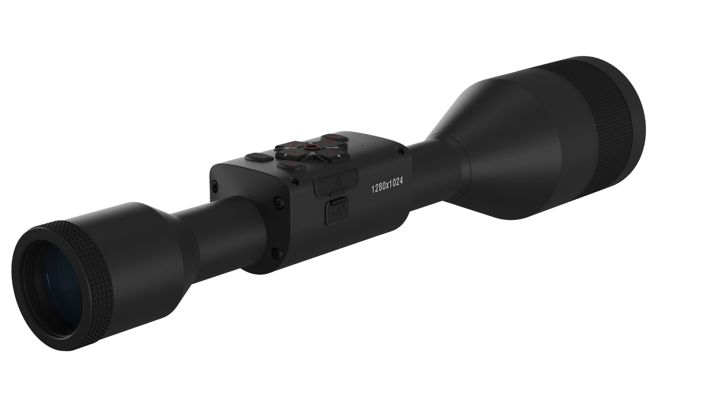 ATN ThOR 5 XD 1280x1024, 12 Micron Thermal Imaging Riflescope with Full HD Video, Wi-Fi, Ballistic Calculator, & More