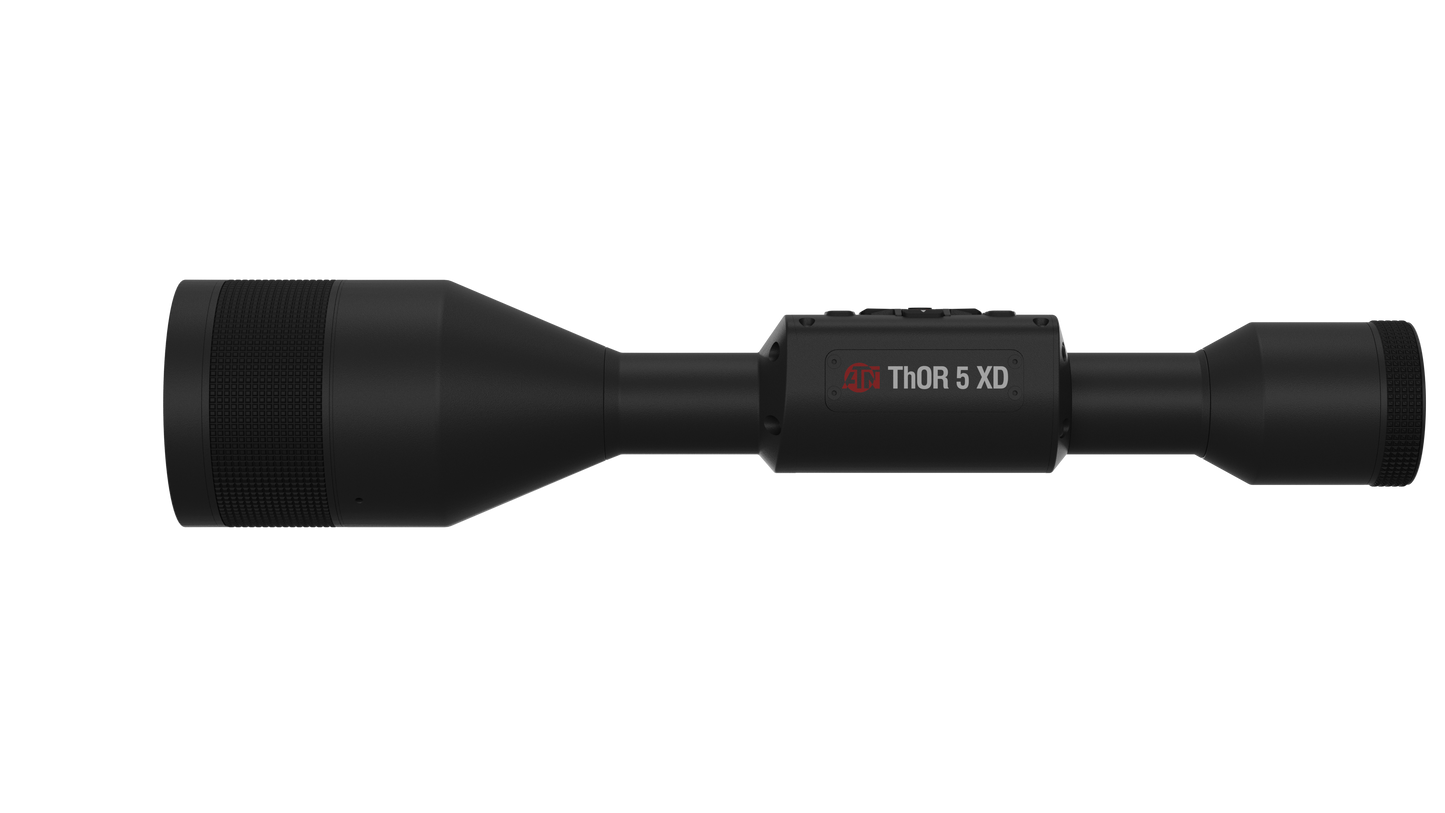 ATN ThOR 5 XD 1280x1024, 12 Micron Thermal Imaging Riflescope with Full HD Video, Wi-Fi, Ballistic Calculator, & More