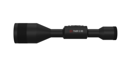 ATN ThOR 5 XD 1280x1024, 12 Micron Thermal Imaging Riflescope with Full HD Video, Wi-Fi, Ballistic Calculator, & More