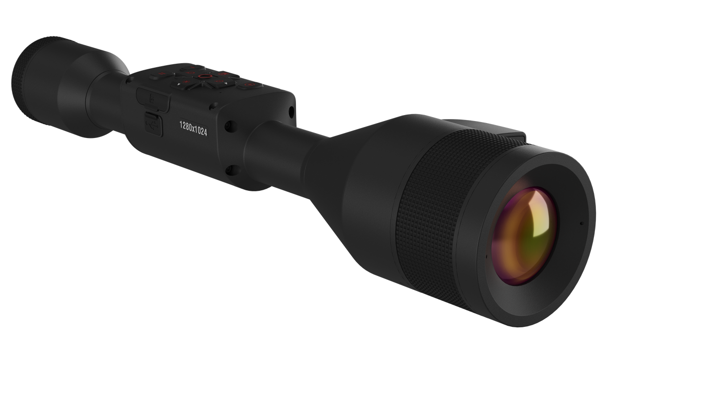 ATN ThOR 5 XD 1280x1024, 12 Micron Thermal Imaging Riflescope with Laser Rangefinder, Full HD Video, Wi-Fi, Ballistic Calculator, & More