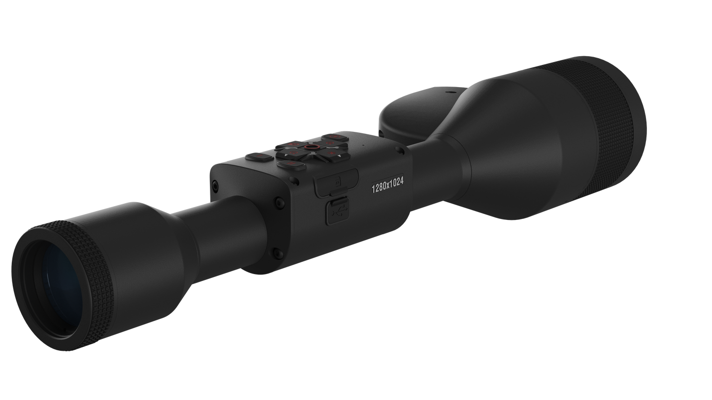 ATN ThOR 5 XD 1280x1024, 12 Micron Thermal Imaging Riflescope with Laser Rangefinder, Full HD Video, Wi-Fi, Ballistic Calculator, & More