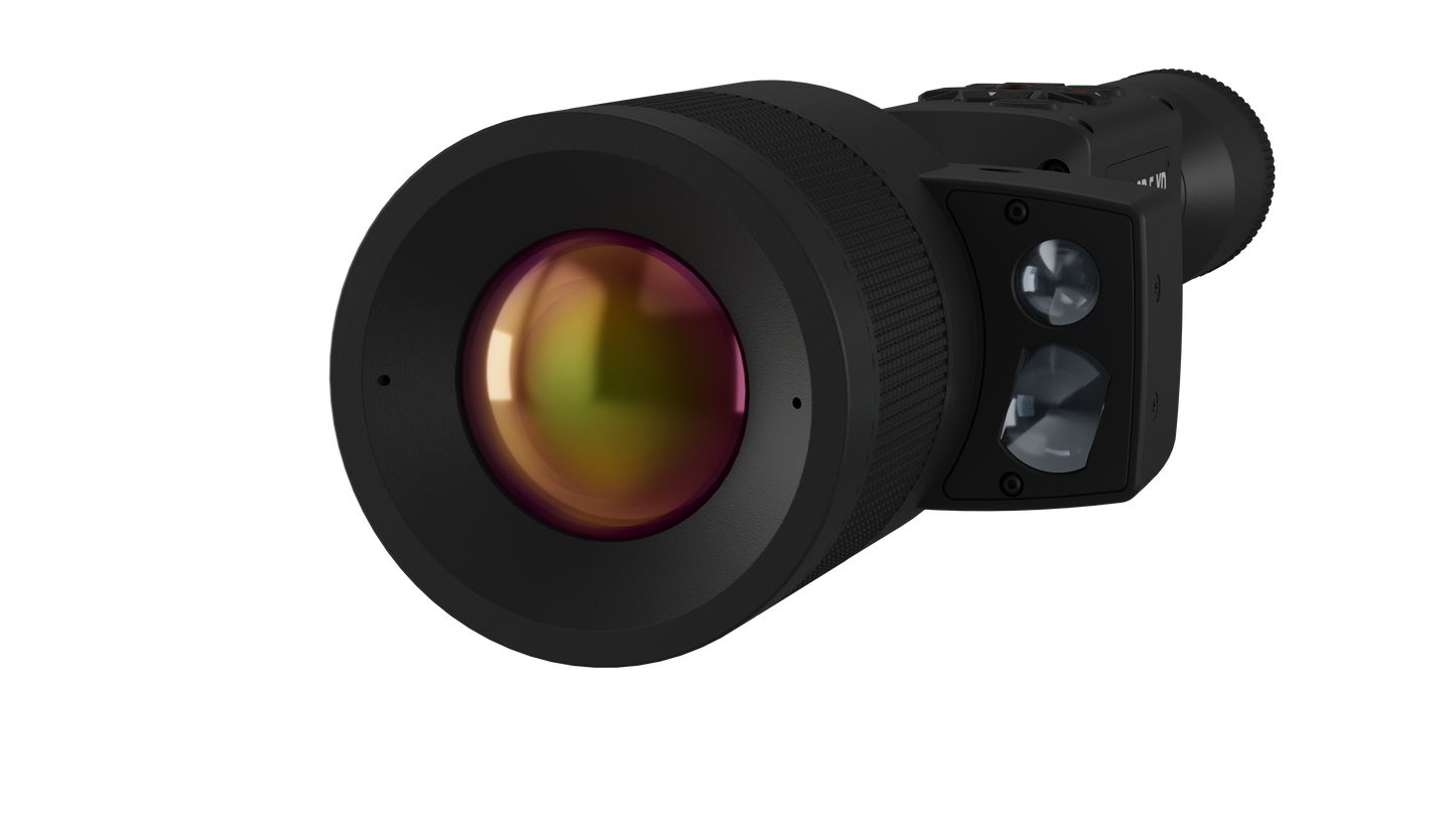 ATN ThOR 5 XD 1280x1024, 12 Micron Thermal Imaging Riflescope with Laser Rangefinder, Full HD Video, Wi-Fi, Ballistic Calculator, & More