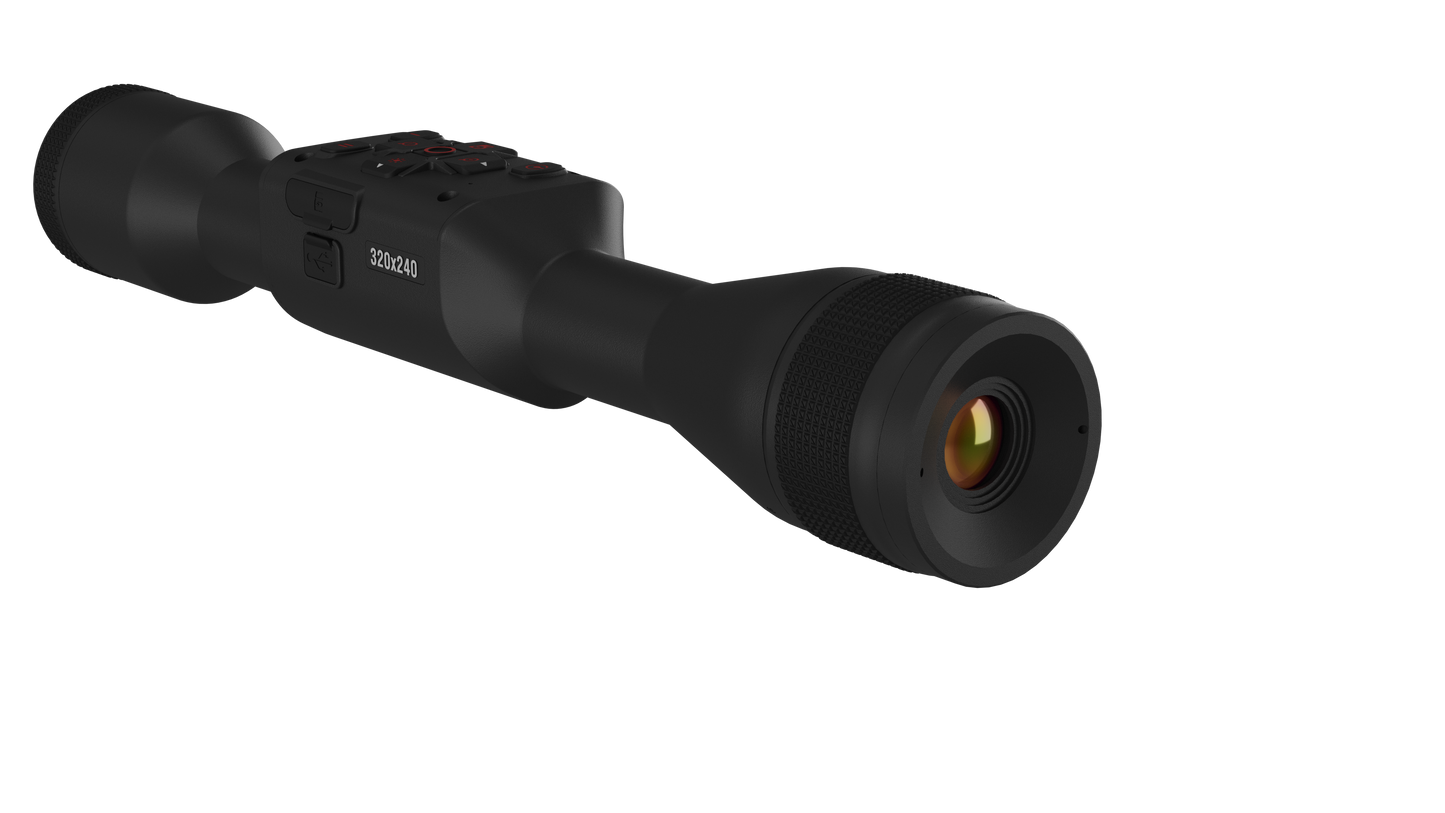 ATN ThOR 5 320x240, 12 Micron Thermal Imaging Riflescope with Full HD Video, Wi-Fi, Ballistic Calculator, & More