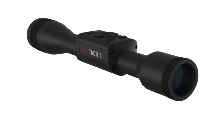 ATN ThOR 5 320x240, 12 Micron Thermal Imaging Riflescope with Full HD Video, Wi-Fi, Ballistic Calculator, & More