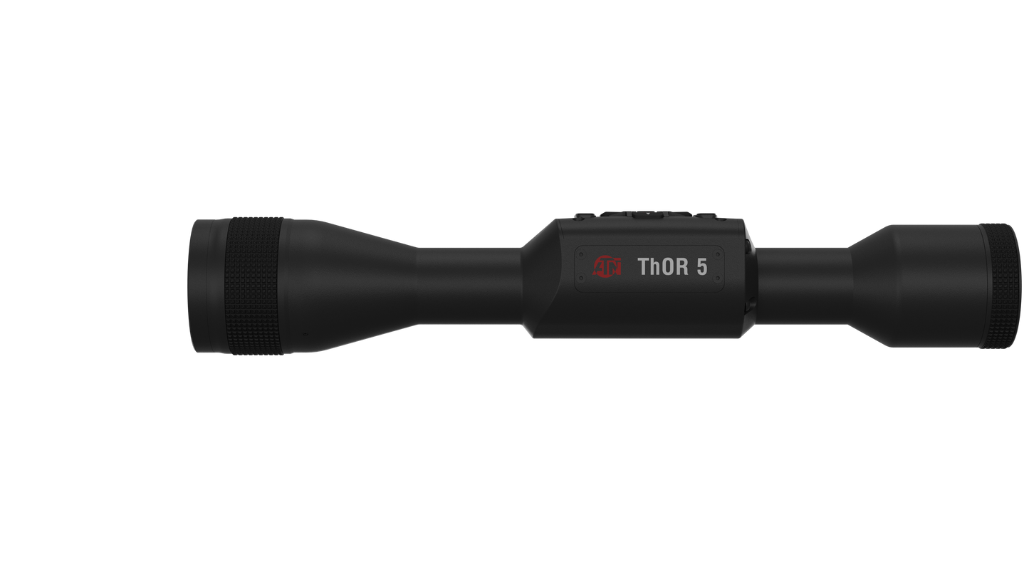 ATN ThOR 5 320x240, 12 Micron Thermal Imaging Riflescope with Full HD Video, Wi-Fi, Ballistic Calculator, & More