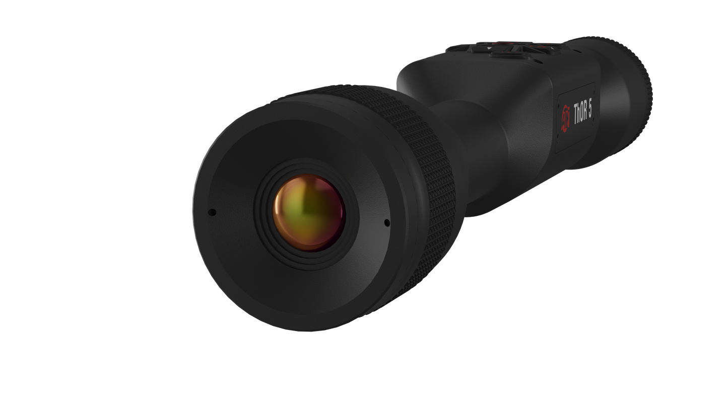 ATN ThOR 5 320x240, 12 Micron Thermal Imaging Riflescope with Full HD Video, Wi-Fi, Ballistic Calculator, & More