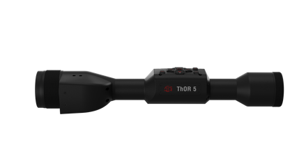 ATN ThOR 5 320x240, 12 Micron Thermal Imaging Riflescope with Laser Rangefiner, Full HD Video, Wi-Fi, Ballistic Calculator, & More