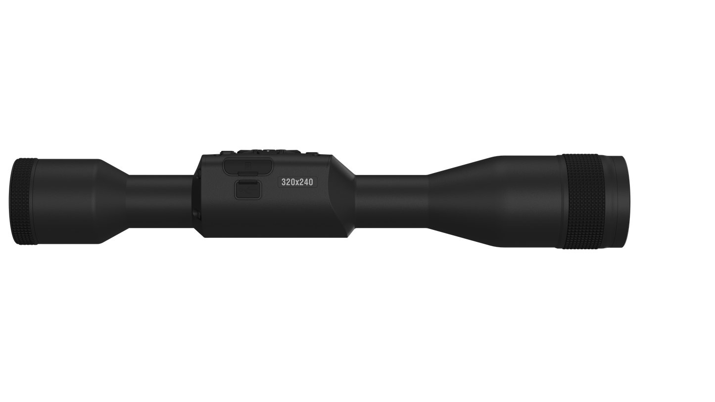 ATN ThOR 5 320x240, 12 Micron Thermal Imaging Riflescope with Laser Rangefiner, Full HD Video, Wi-Fi, Ballistic Calculator, & More