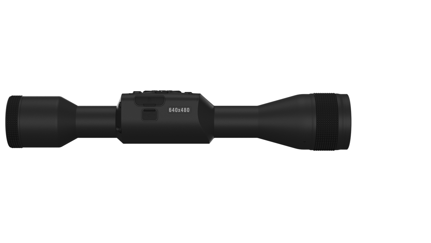 ATN ThOR 5 640x480, 12 Micron Thermal Imaging Riflescope with Full HD Video, Wi-Fi, Ballistic Calculator, & More